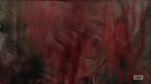 Spend- Noah's face ripped apart by walkers