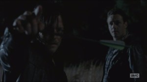 Try- Daryl and Aaron spot a light in the distance