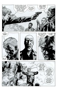 Try- The Walking Dead #75, Comic book Rick rants to Douglas
