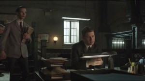 Beasts of Prey- Gordon and Bullock discuss the Fairchild investigation when Nygma approaches