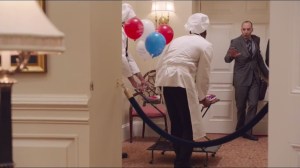 East Wing- Gary sends back the cake