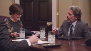 East Wing- Kent shows Selina what the nation thinks of Catherine