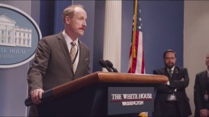 East Wing- Mike addresses the press