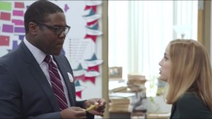 Joint Session- Amy and Richard at Selina's campaign headquarters