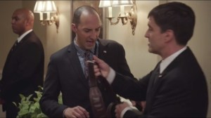 Joint Session- Gary can't join Selina in the intelligence briefing, but the bag can