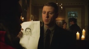 The Anvil or the Hammer- Gordon shows Jason's sketch to The Foxglove owner