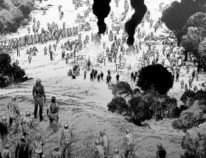 ThE Walking Dead #140- Carl with The Whisperers