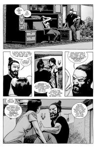 The Walking Dead #140- Jesus and Maggie talk about Gregory
