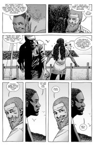 The Walking Dead #140- Rick and Michonne talk