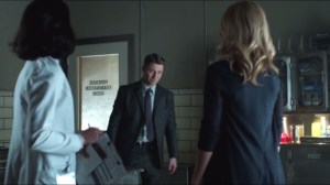 All Happy Families Are Alike- Jim finds Leslie examining Barbara