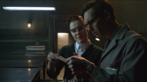 All Happy Families Are Alike- Miss Kringle asks Nygma about Dougherty's note