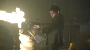 All Happy Families Are Alike- Penguin with a machine gun