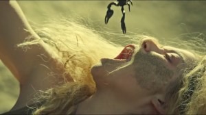 Certain Agony of the Battlefield- Helena eats the scorpion