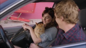 Insouciance- Gretchen swipes the bookstore owner's cat