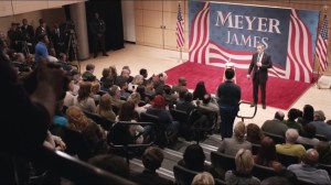 Mommy Meyer- Tom James' town hall, question on gun control