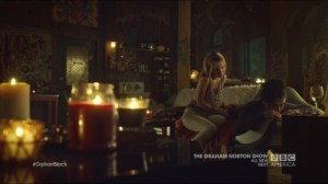 Scarred by Many Past Frustrations- Shay works on Cosima's back