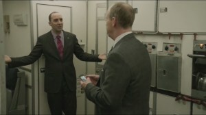 Tehran- Mike and Gary on the backup Air Force One