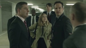 B-ill- Owen Pierce arrives at the executive parking garage