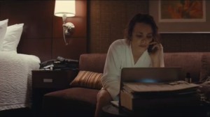 Night Finds You- Ani calls Hollywood Division Vice Squad before taking a call from Elvis and then going back to watching Naughty Cali Angels