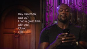 PTSD- Bouncer texts Gretchen