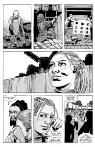 The Walking Dead #142- Andrea is overjoyed at the idea of the fair
