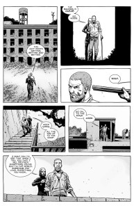 The Walking Dead #143- Alpha leads Rick on