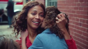 Infinitely Polar Bear- Maggie hugs the girls