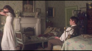 Testament of Youth- Edward, played by Taron Egerton, asks Vera to persuade Father to let him enlist