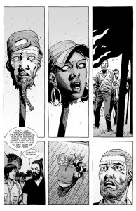 The Walking Dead #144- Rosita among the dead