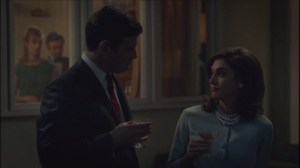 Three's a Crowd- George and Virginia toast and talk about their past