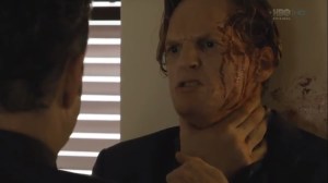 Black Maps and Motel Rooms- Frank strangles Blake