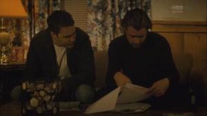 Black Maps and Motel Rooms- Paul and Ray go over the documents and signatures