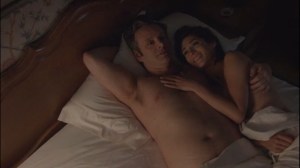 Matters of Gravity- Bill and Virginia in bed