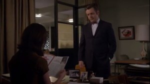 Monkey Business- Bill shows Virgnia the Newsweek article