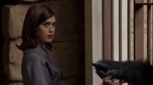 Monkey Business- Virginia can't believe Gil wants to touch her