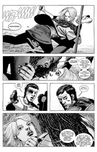 The Walking Dead #145- Michonne accuses Lydia of knowing about the murders