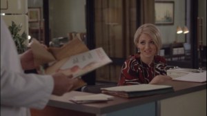 Under Influence- Betty informs Bill that she’s canceled their subscription to Doll Parade