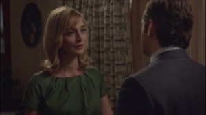 Under Influence- Libby asks Bill if he remembers what he did for her when he got his job at Maternity