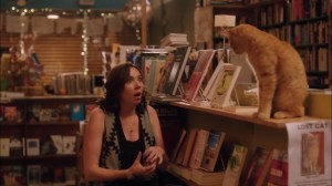 Fists and Feet and Stuff- Cat returned to book store