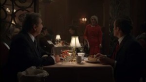 Full Ten Count- Betty interrupts dinner to tell Barton that Bill is in trouble