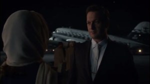 Full Ten Count- Dan and Virginia about to board the plane