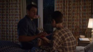 Party of Four- Dan tells Johnny that he doesn't like shots