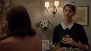 Party of Four- Daphne, played by Yvonnne Zima, offers Virginia some fragrances