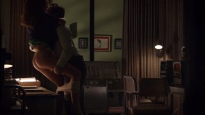 Through a Glass, Darkly- Emily Kinney's gorgeous butt