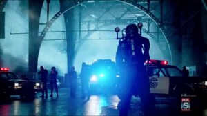 By Fire- Bridgit surrounded by the police