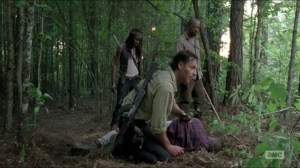 First Time Again- Rick after killing Carter