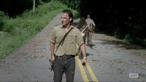 First Time Again- Rick, Michonne, and Morgan on the move