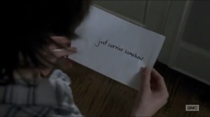 JSS- Carl finds Enid's note