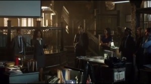 Knock, Knock- Commissioner Essen briefs GCPD on the murders