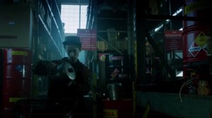 Scarification- Cale, played by Ari McKay Wilford, shops for explosives